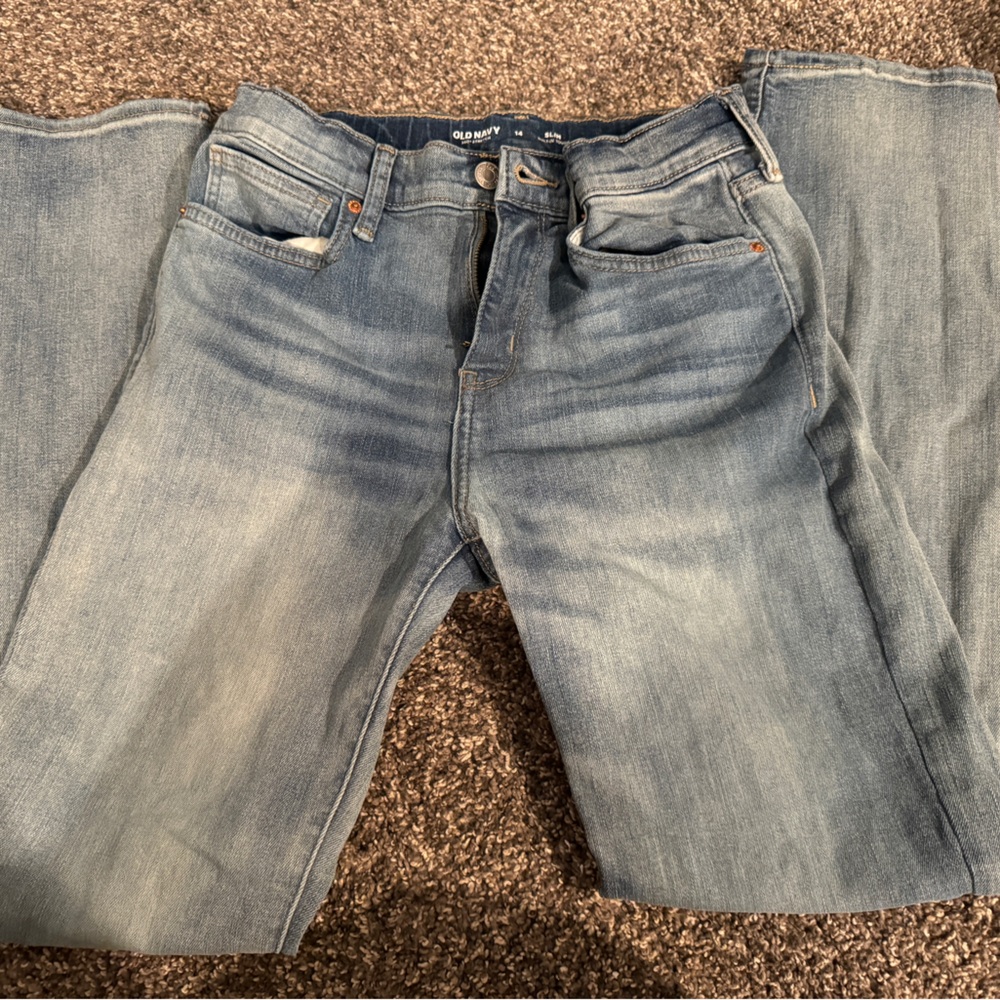 Boys blue jeans